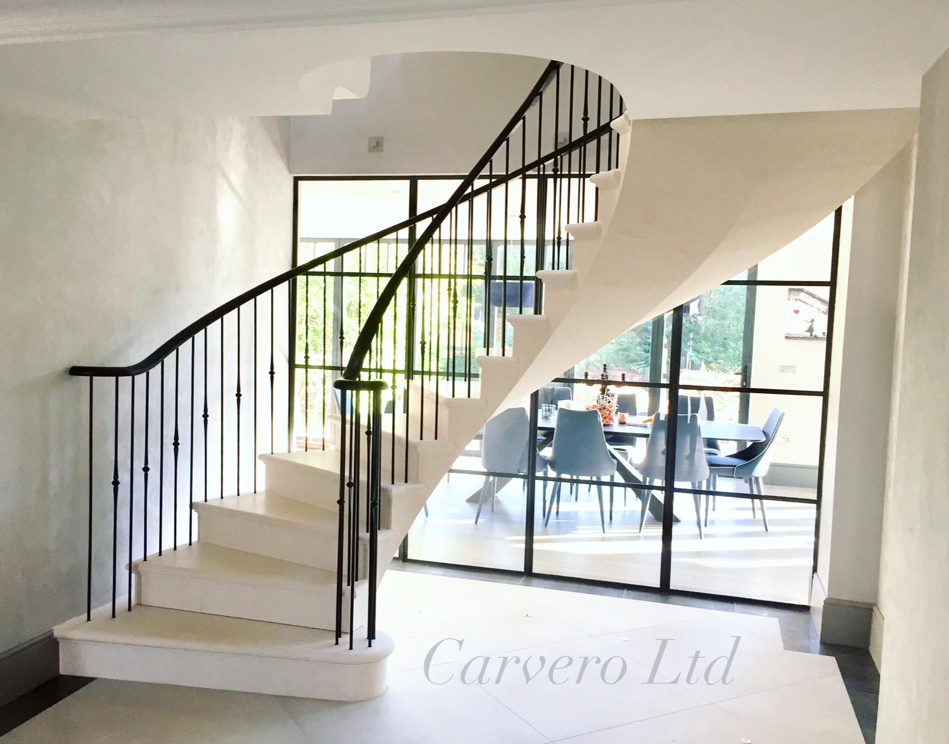 Post-tensioned Staircase