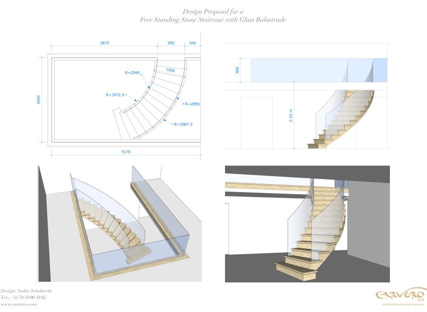 Extraordinary Solid Stone Staircase Design That Really Shouldn't Work
