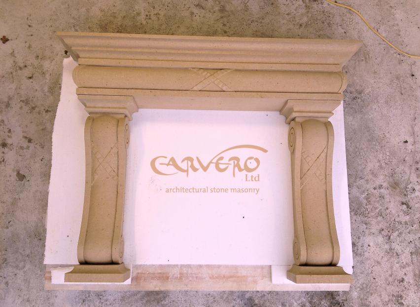 Bespoke Stone Fireplace Surrounds from Carvero Stonemasonry