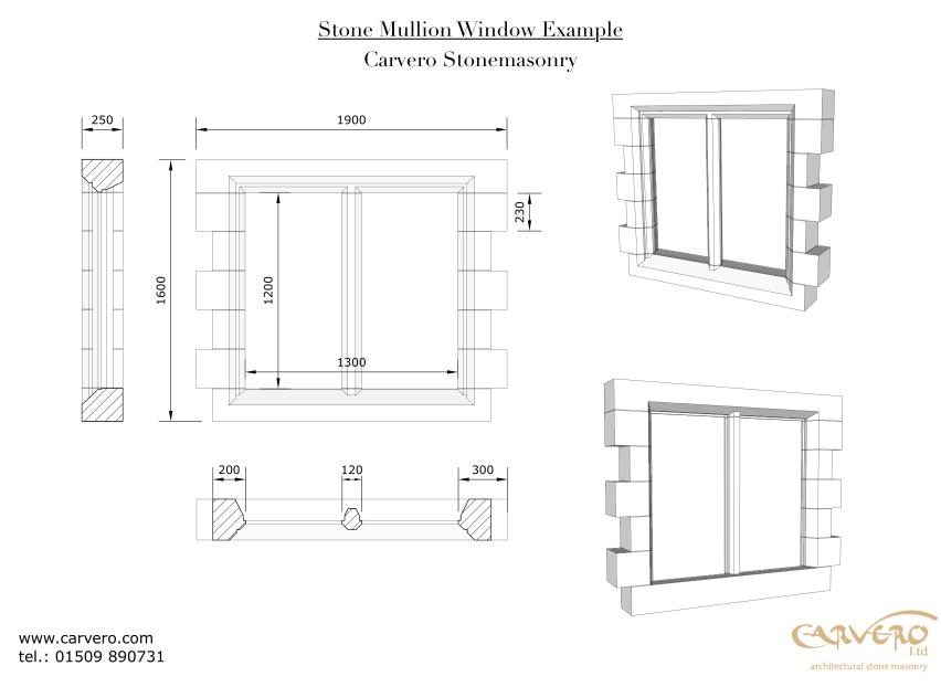 Stone Mullion Window Surrounds